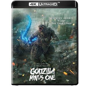 Godzilla Minus One 4K Ultra HD DVD Academy Award Winner Japanese Bonus Features